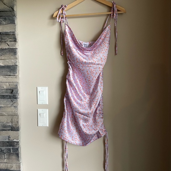 PRINCESS POLLY | Talu Satin Mini Dress - Picture 5 of 5